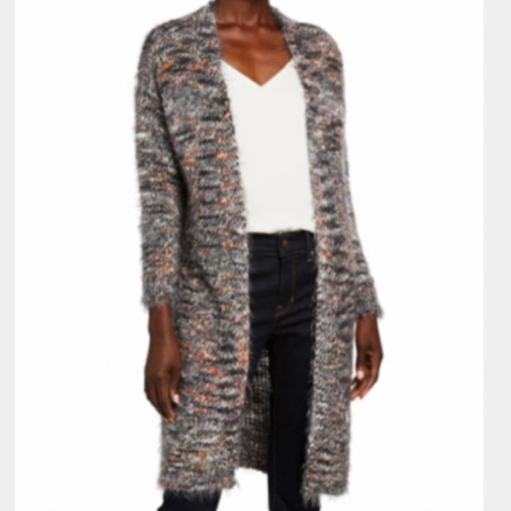 🍃💕Moda Seta Marled Yarn Cardigan Sweater Coat